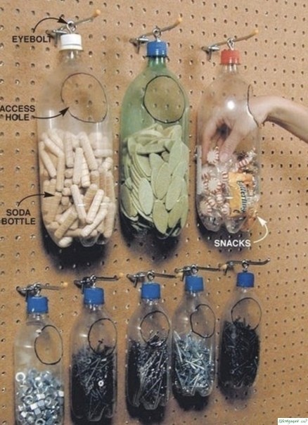 Способы применения пластиковых бутылок на даче