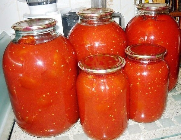 Рецепт томатов в собственном соку