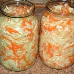 Бомбовая капустка (маринованная по быстрому).