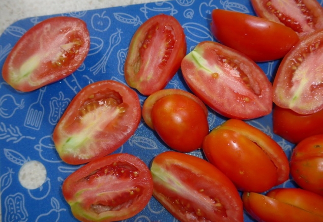Обзор моих томатов - Челнок