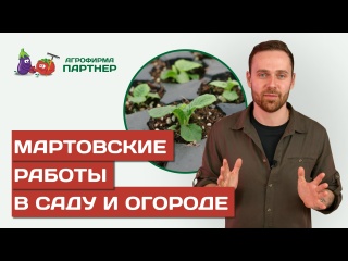 ВАЖНЫЕ РАБОТЫ В МАРТЕ. ГОТОВИМСЯ К ОГОРОДНОМУ СЕЗОНУ!