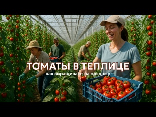 Выращивание томатов в теплице – как работают самые современные агропроизводства