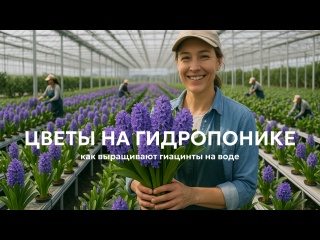 Выращивание цветов на воде: гидропонное выращивание гиацинтов ?