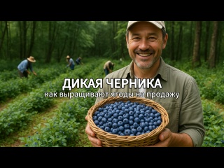 Выращивание дикой черники как бизнес ?