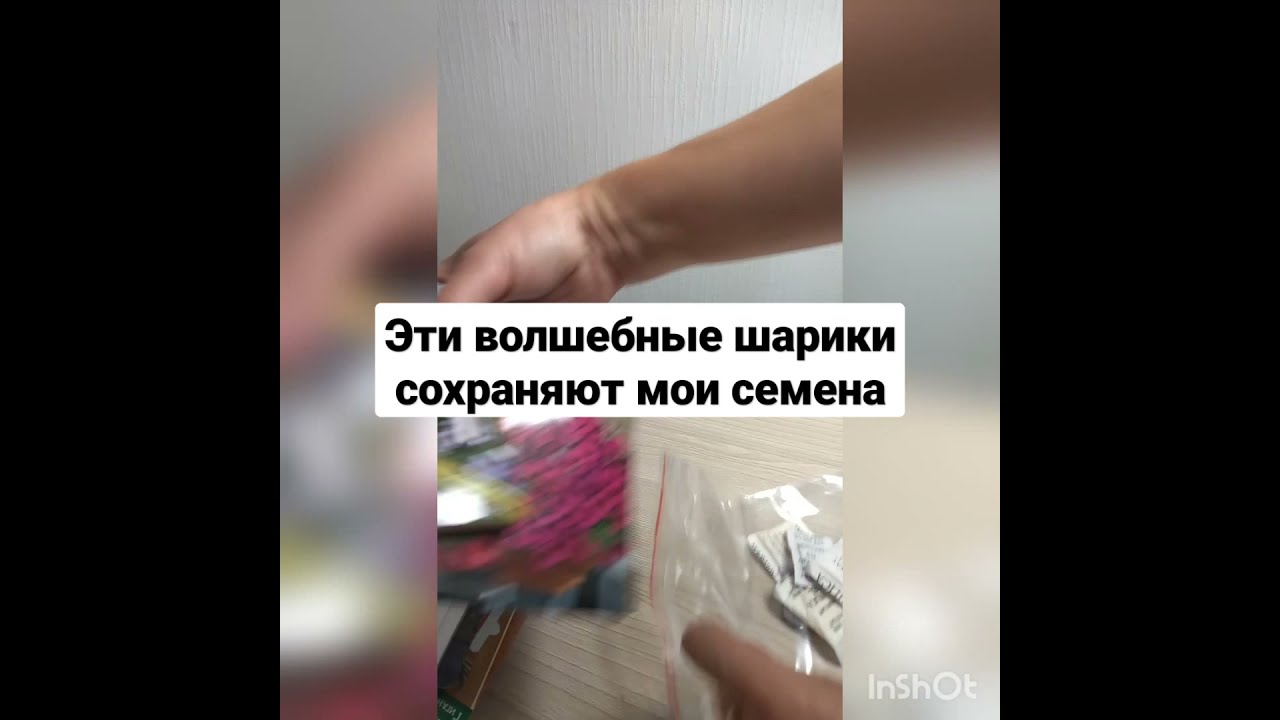 Эти волшебные шарики сохраняют мои семена