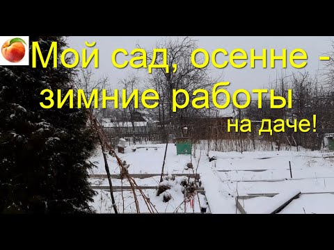 Сад и дача Осенние и зимние приятные работы в саду Готовимся к большому урожаю!На выходные!